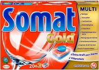 Somat 12 Gold Multiaktiv Spülmaschinentabs 22 Tabs Geschirrspültabs Reinigung