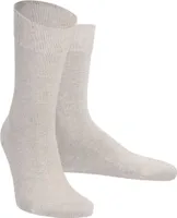 Pánske letné ponožky z ľanu a viskózy LINEN BLEND beige-39-42