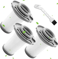 3 Stück Ersatzteile Filter für Rowenta ZR009005, Ersatzfilter für Rowenta X-Force Flex 8.60 RH96, X-PERT 6.60 RH68 Filter RH9637 RH9638 RH9639 RH9677 RH9678 RH9679 RH9680 RH9690 RH9695, mit Bürste
