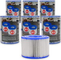Intex Filterkartusche S 1 für PureSpa Whirlpools (6er Pack)
