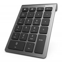 Hama KW-240BT schwarz Tastatur extern Bluetooth leise Tasten 8 m Funkreichweite