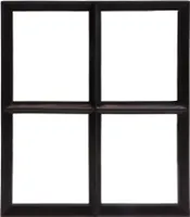 Stahlfenster Schwarz Rechteckig 500 x 600 mm