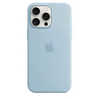 Apple iPhone 15 Pro Max Silikon Case mit MagSafe ? Hellblau, pokrowiec, Apple, iPhone 15 Pro Max, 17 cm