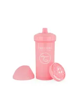 Twistshake Kid Cup Kinderflasche 360 ml ab 12 Monate Rosa