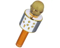 Bluetooth Wireless Microphone WS858 zlatý