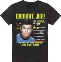Star Trek - Pánske tričko "All of the Above" TV5476 (S) (Black)