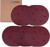 Vonroc Schleifpapierset 25-teilig - Universal - Für Wand- / Deckenschleifer
