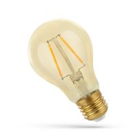 Spectrum LED E27 A60 2W = 21W Birne 270° Retro 210lm Gold 230V Warmweiß 2400K