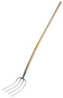 Dunggabel ABT Stand.Zinken-L.310mm 4 Zinken geschmiedet,m.Stiel G.1500g FREUND