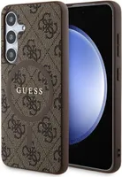 Guess Samsung Galaxy S24 Plus 4G Collection Leather Metal Logo MagSafe