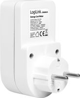 LogiLink Energiekosten-Messgerät 3 Funktionen weiß