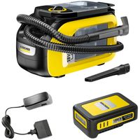 Kärcher SE 3-18 Compact Battery Set - Akku-Waschsauger - gelb/schwarz