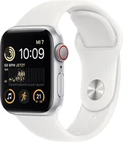 Apple Watch SE GPS+Cell 40mm Alu Silver/White Sport Band