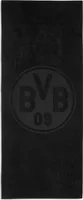 Borussia Dortmund BVB Badetuch schwarz 70 x 180 cm