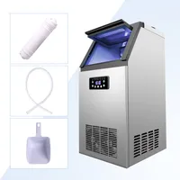 36pcs 60kg/24h Kommerzielle Eiswürfelbereiter Eismaschine Eiswürfelmaschine