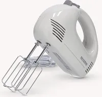SEVERIN Handmixer HM 3827 200 W 5 Geschwindigkeitsstufen inkl. 2 Rührbesen HM 3827