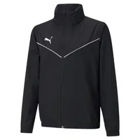 PUMA teamRISE Allwetterjacke Kinder puma black/puma white 164