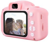 Kinderkamera HD Kids Kinder Digitalkamera Student Fotoapparat für 3-10 Jahre Selfie Video 2 Zoll LCD Bildschirm Geburtstag Geschenk 3MP 1080P Retoo