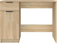 vidaXL Schreibtisch Sonoma-Eiche 100x50x75 cm Holzwerkstoff