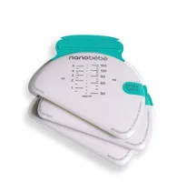 Aufbewahrungsbeutel für Muttermilch (10 Stk.) + Adapter