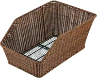 Prophete 6063 Schultaschenkorb XXL Geflochten - braun