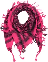 Palituch - pink - schwarz - Kufiya PLO Tuch