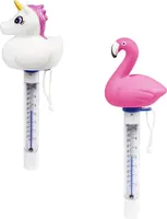 Bestway® Flowclear™ plávajúci bazénový teplomer so zvieracou hlavou, rôzny