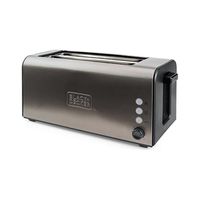 Black & Decker 4-Scheiben Toaster Edelstahl 1500W 7 Röstgradstufen BXTO1500E