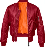 Bunda Brandit MA1 Bomber Jacket bordeaux - 3XL