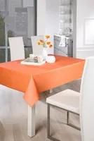 Tischdecke Oslo apricot 130 x 220 cm