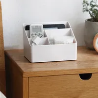 Kosmetik Organizer, Schminktisch Organizer fš¹r Badezimmer Spiegelschrank Schreibtisch Make Up Aufbewahrung,(Wei?)