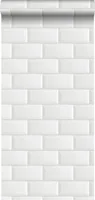 ESTAhome tapeta vzorovaná bílá - 139120 - 0,53 x 10,05 m