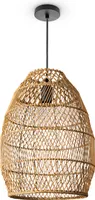 Pendelleuchte Wohnzimmer Boho Korbleuchten Pendellampe Rattan Hängeleuchte