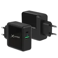 Eaxus USB-Ladegerät 3-Fach Handy Ladegerät mit Schnellladefunktion