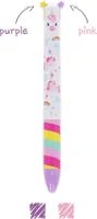 LEGAMI Kugelschreiber mit 2 Schreibfarben Click&Clack UNICORN