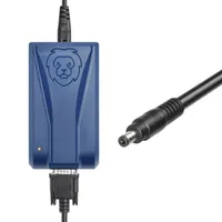 LiON Smart Charger 36V 4A koaxiální 2,1 x 5,5 zástrčka DeHawk / Ansmann / Blaupunkt cestovní nabíječka s přepravní taškou