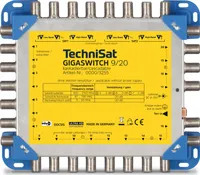 TechniSat GIGASWITCH 9/20 | Multischalter für 20 Teilnehmer, 2 Orbitpositionen