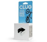 Clug Plus Fahrradclip Für die Wand - Weiß/Schwarz