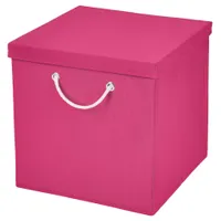 2 Stück Pink Faltbox 33 x 33 x 33 cm