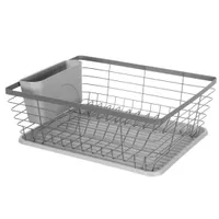 Geschirrtrockner Abtropfgestell Abtropfkorb Geschirrabtropfer Abtropfständer 36X30X14,5Cm Brunbeste Bb-1494