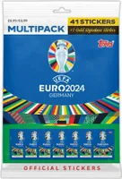 UEFA EURO 2024 Nemecko - Zberateľské nálepky - 1 multipack