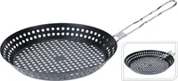 Grillpfanne Gelöchert Grillzubehör 24cm