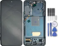 Für Samsung Galaxy S22 Display Full TFT mit Rahmen Einheit Touch Ersatzteil Reparatur Grün