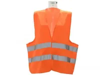 HaWe 7110.0 WARNWESTE LEUCHTORANGE MIT 2 REFLEXSTREIFEN 4011333711040