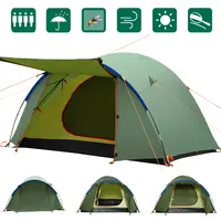 Camping Zelte 2-4 Personen Wurfzelt Erwachsene Kinder Hauszelt Strand Zelt ; 