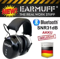 SNR 31db EARMUFF Bluetooth only Kapselgehörschutz Kopfhörer Gehörschützer