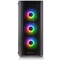 Thermaltake V250 TG ARGB - Midi Tower - PC - SPCC - Schwarz - ATX - micro ATX - Mini-ITX - Gaming