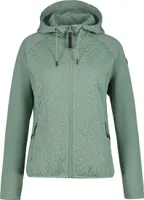 Icepeak Amberg Midlayer mit Kapuze für Damen, Farbe:Grün, Größe:XL