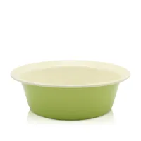 Karl Krüger 10128PAG Schüssel Juist emailliert, grün, 28 cm