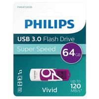 PHILIPS USB-Stick Vivid 3.0 64 GB FM64FD00B
